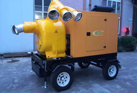 1500立方移动防汛泵车
